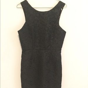 Forever 21 Black Patterned Dress